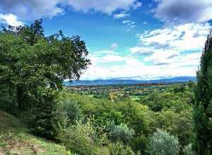 Ausblick ins Tal-Panoramablick