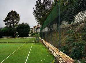 giocare a tennis - al campo privato