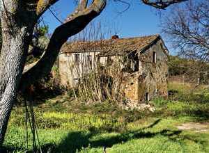 casolare con vista mare
