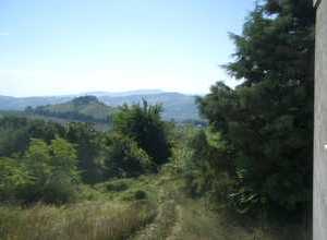Vista dalla camera principale
