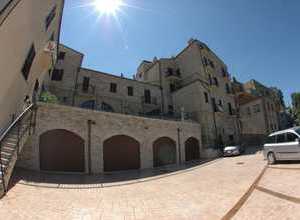 Il complesso visto dal cortile