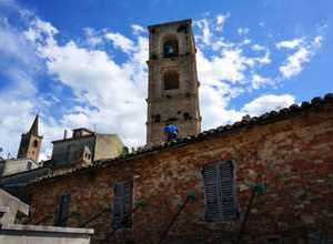 Torri in prossimità della terrazza sul tetto