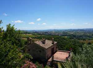Casolare - con fantastica vista panoramica