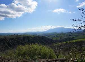 Ausblick über die Hügel