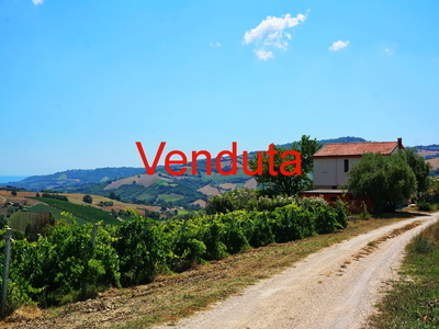 Casolare in a wonderful landscape